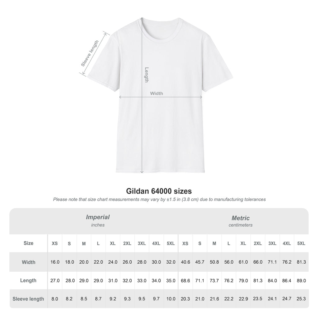 Classic Black T-Shirt — Back Side Aureum Wear the Silence