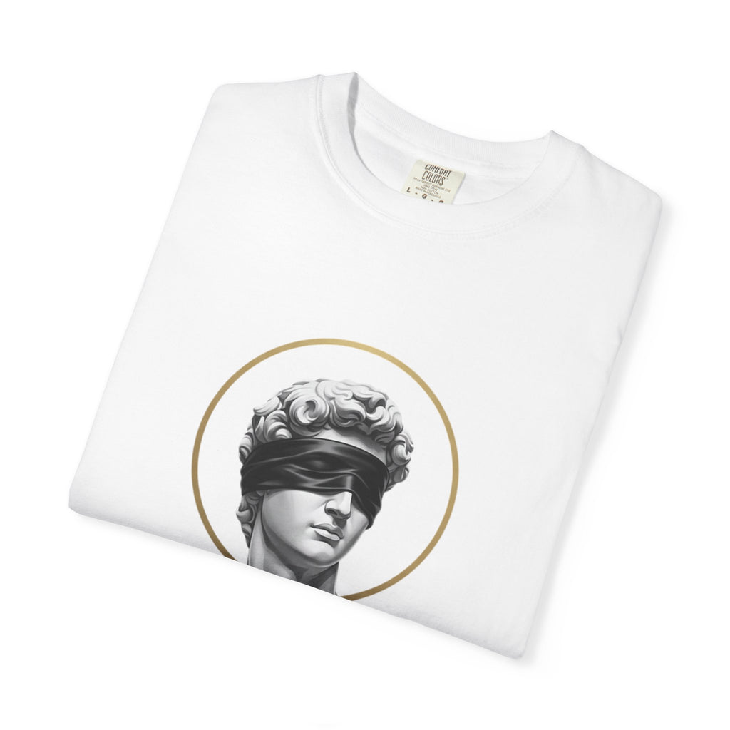 Aureum Noir Statue Tee — 'Wear the Silence' T-Shirt
