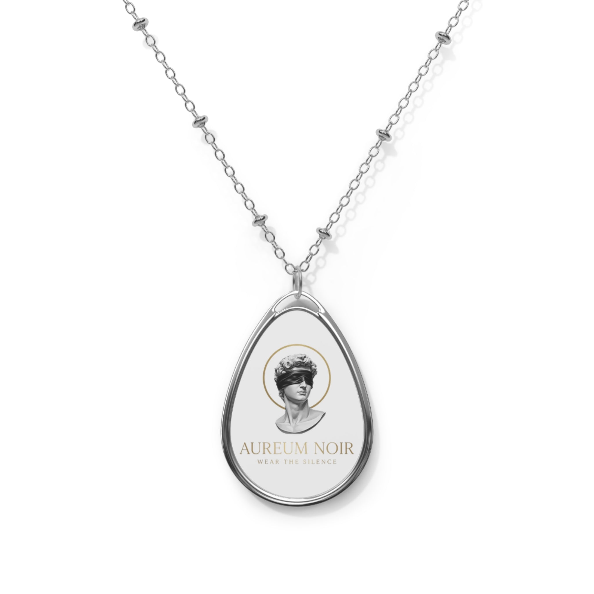 Aureum Noir Necklace — Wear The Silence