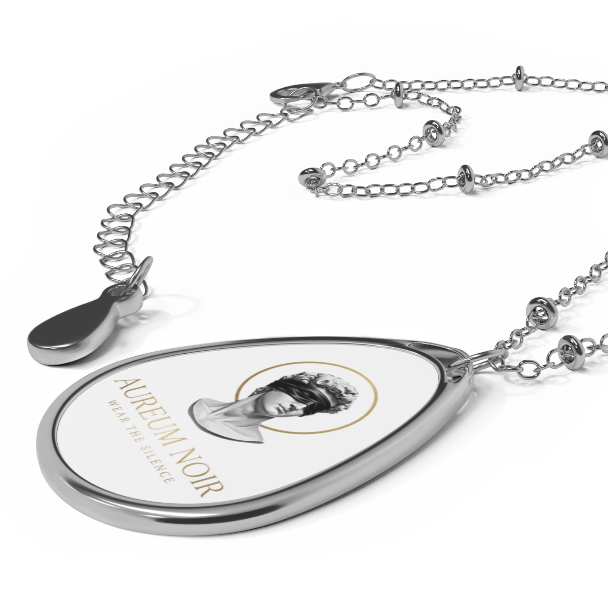 Aureum Noir Necklace — Wear The Silence