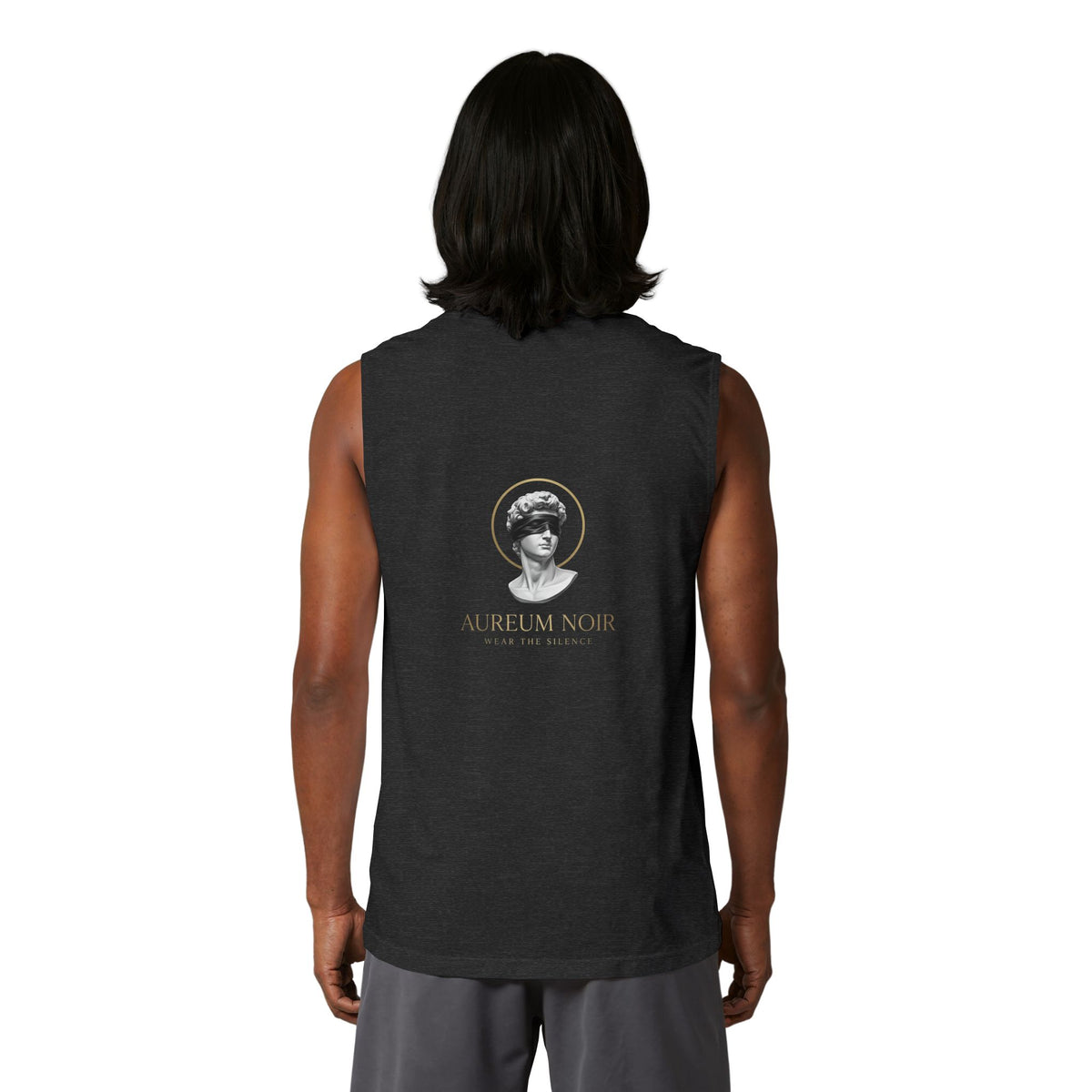 Aureum Noir Tank Top-Back Logo
