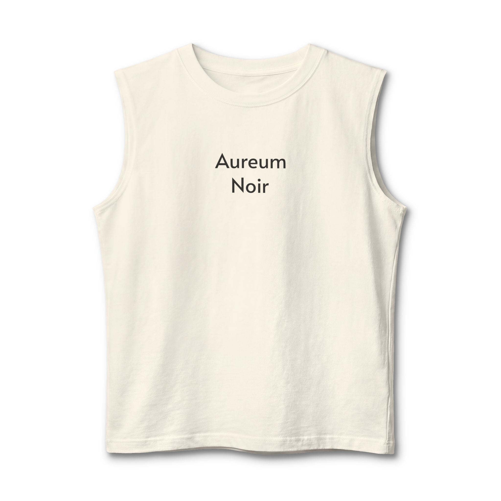 Aureum Noir Muscle Tank Top