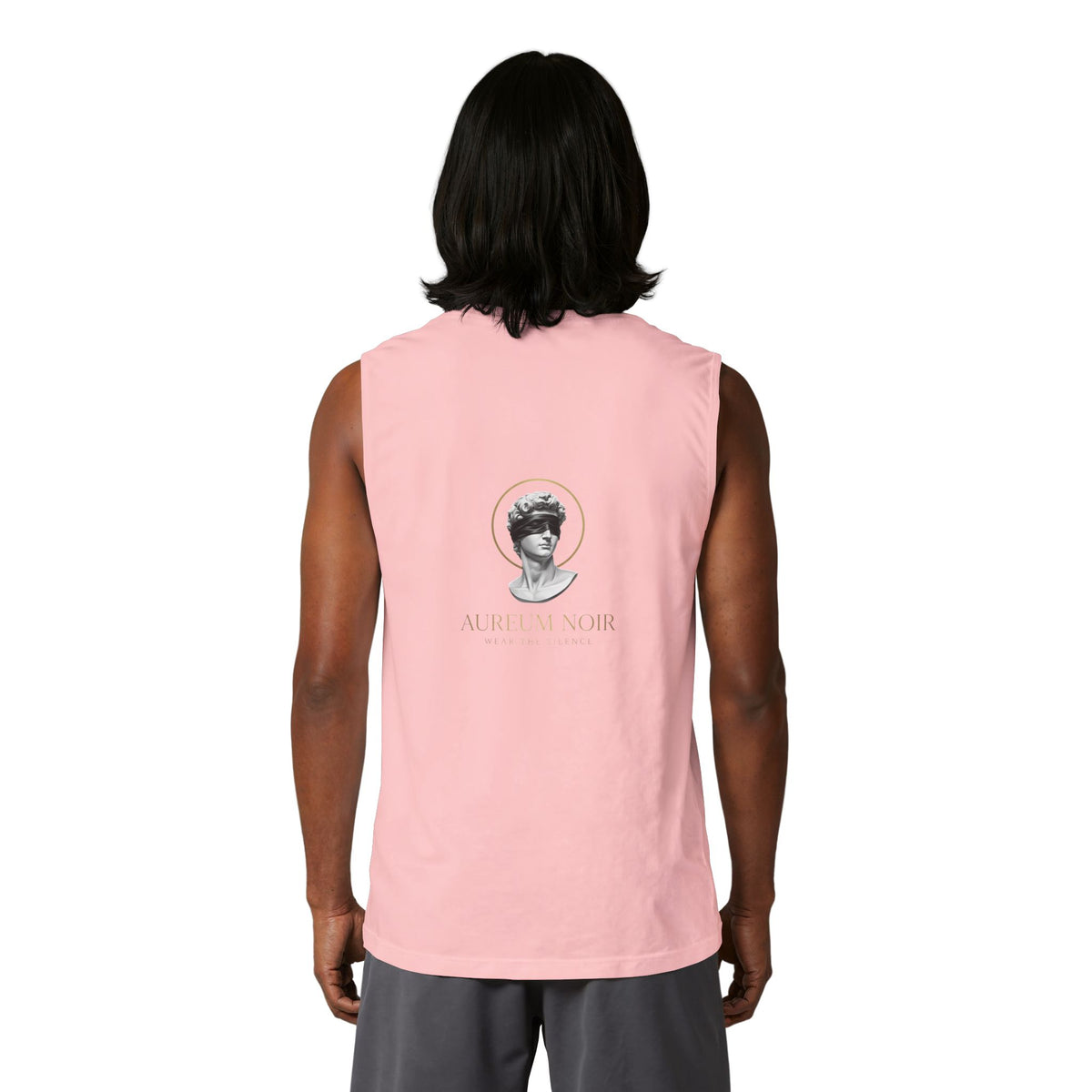 Aureum Noir Tank Top-Back Logo