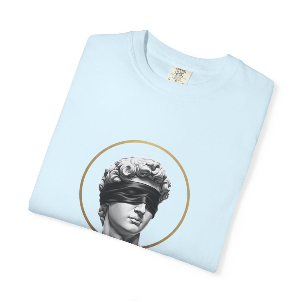 Aureum Noir Statue Tee — 'Wear the Silence' T-Shirt