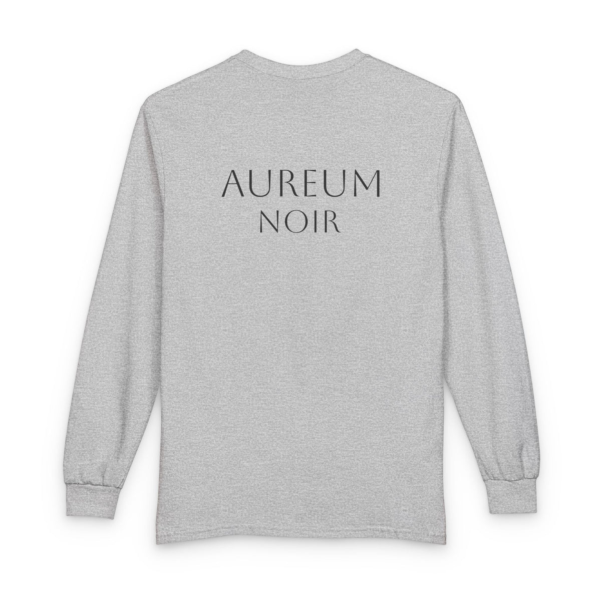 Aureum Noir Long Sleeve-Back Logo