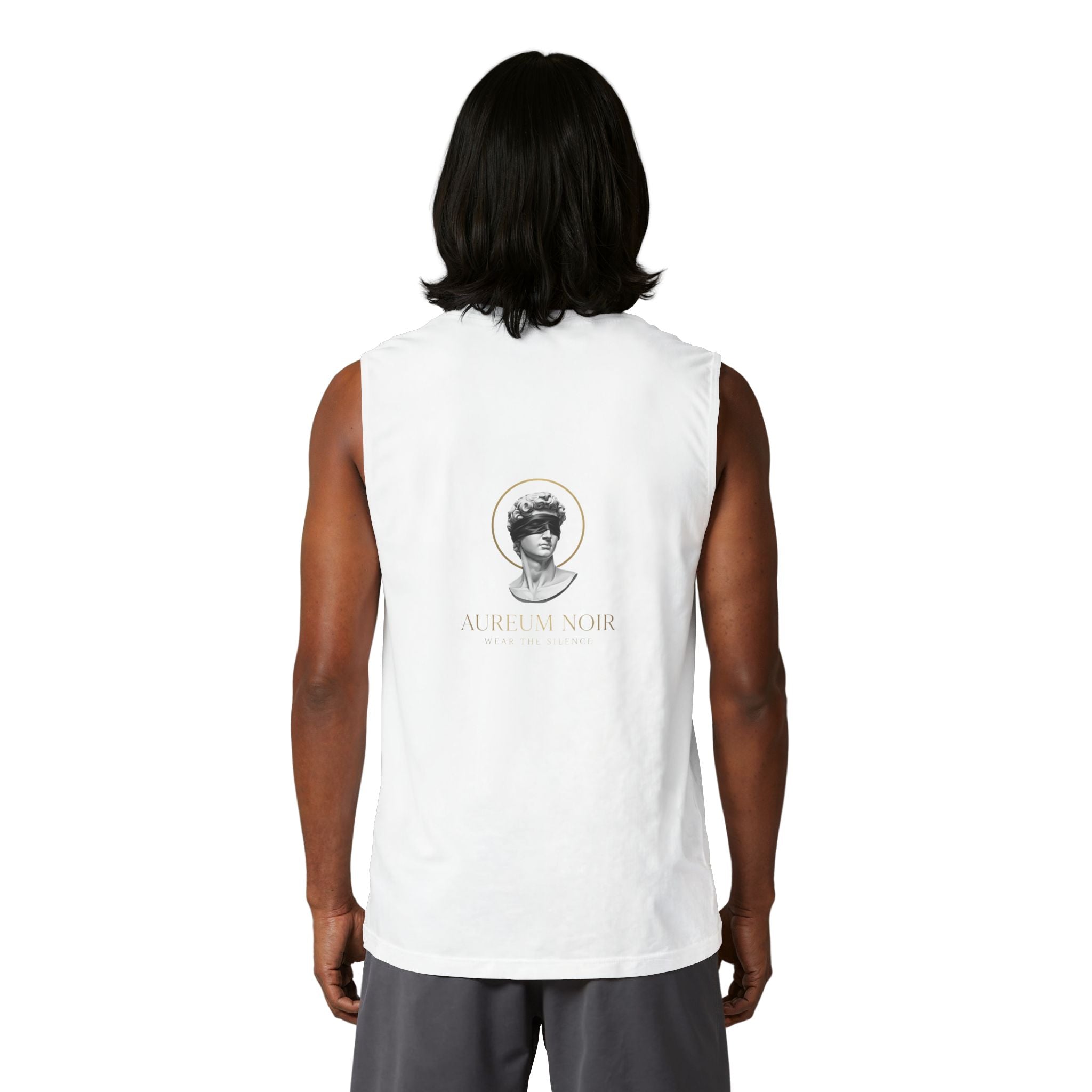Aureum Noir Tank Top-Back Logo