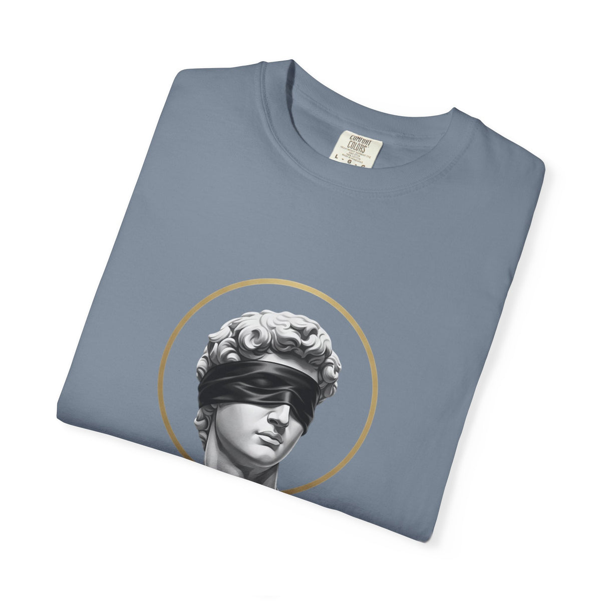 Aureum Noir Statue Tee — 'Wear the Silence' T-Shirt