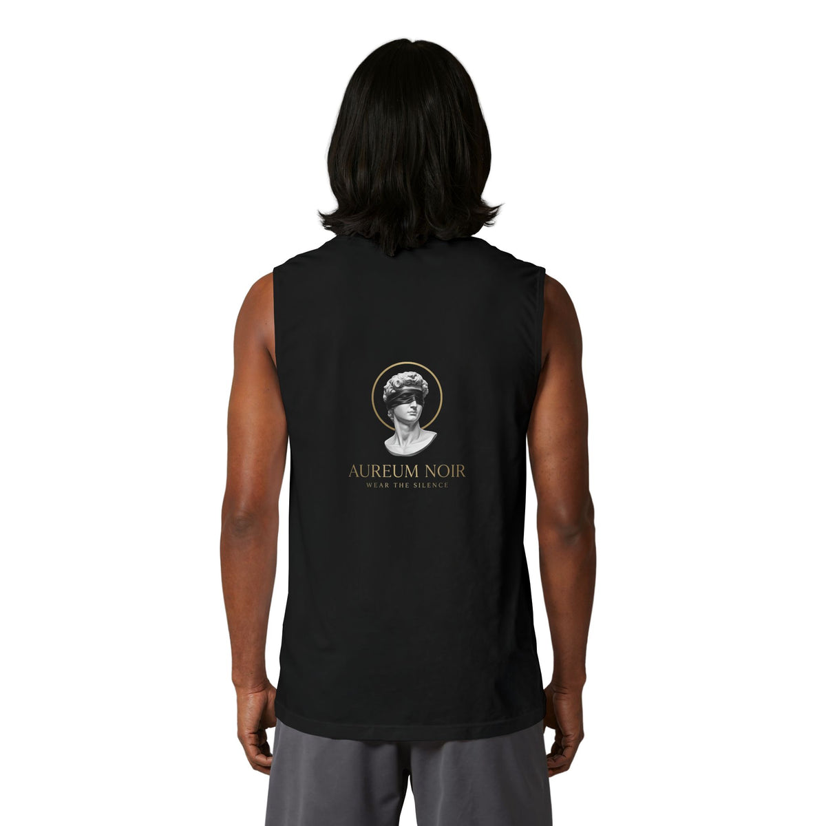 Aureum Noir Tank Top-Back Logo